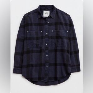 Aerie Anytime Fave Flannel Shirt